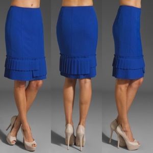 Nanette Lepore cobalt blue skirt